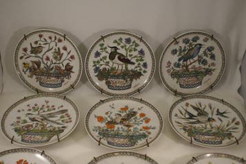 Hutschenreuther - Ole Winther - Bord (10) - Porselein -, Antiek en Kunst