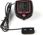 Digitale Lcd Fietscomputer - 15 Functies - Bedraad - Zwart, Fietsen en Brommers, Ophalen of Verzenden, Nieuw