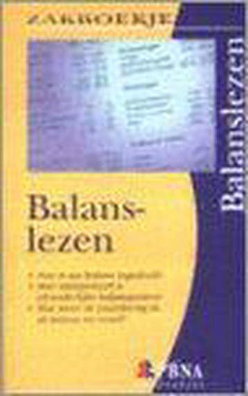 ZAKBOEKJE BALANSLEZEN 9789062282982 M. Weber, Verzenden, Zo goed als nieuw, M. Weber