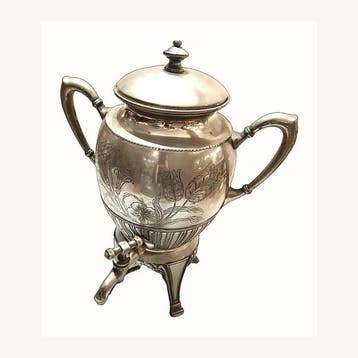 Samovar - Plaqué(e) argent, Métal - Meriden Britannia Co.,