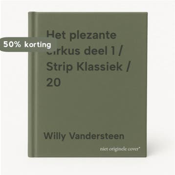 Het plezante cirkus deel 1 / Strip Klassiek / 20, Boeken, Stripverhalen, Verzenden, Gelezen, Willy Vandersteen