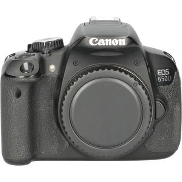 Tweedehands Canon EOS 650D Body CM6956, Audio, Tv en Foto, Ophalen of Verzenden, Gebruikt, Canon