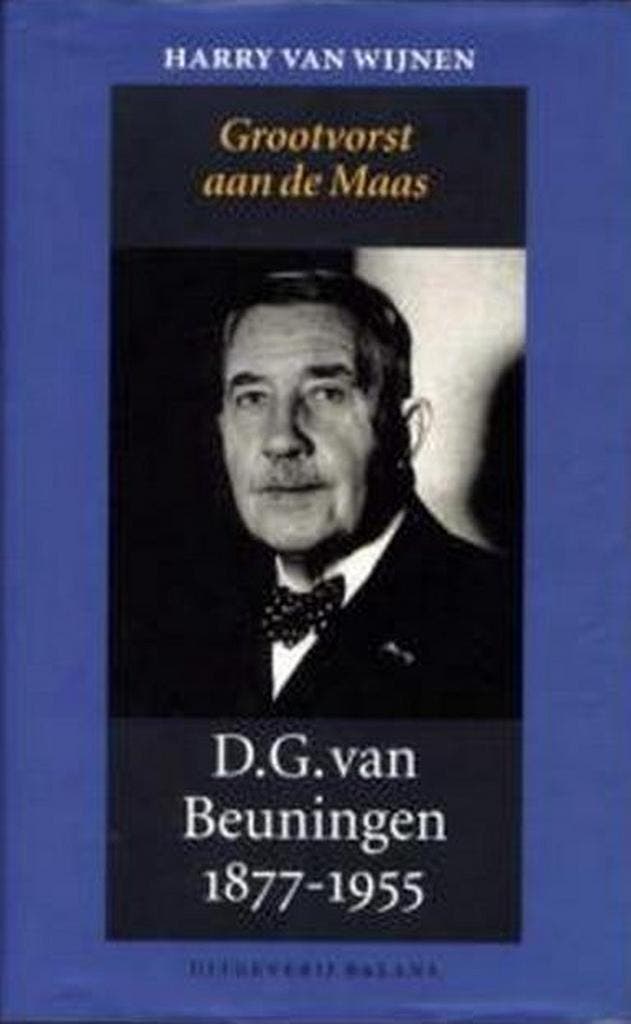 D.G. van Beuningen 1877-1955 9789050184731 H. van Wijnen, Boeken, Overige Boeken, Zo goed als nieuw, Verzenden