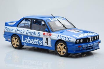 Solido 1:18 - Model raceauto - BMW E30 M3 #4 BTCC 1991 -, Nieuw