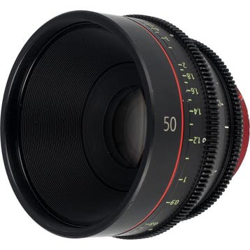Canon CN-E 50mm T1.3 L F (M) Cine-Servo | Occasion (TVA, Ophalen of Verzenden
