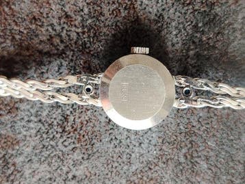 Anker 835er Silberarmband und Gehäuse mit Saphire - Unknown