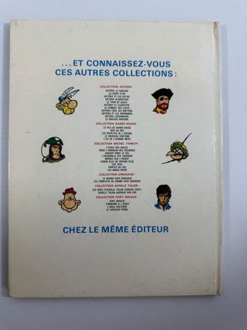 Bob Morane T9 - Le Secret des 7 templiers - C - 1 Album -, Livres