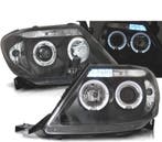 PHARES POUR TOYOTA HILUX 05-11 ANGEL EYES LED NOIR, Auto-onderdelen, Verlichting, Verzenden, Nieuw