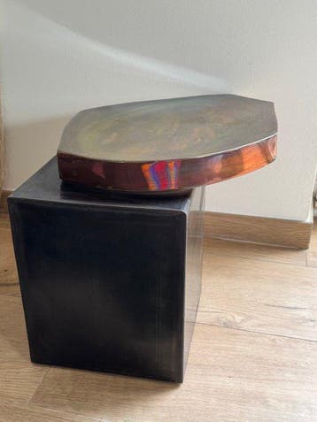Pol Quadens - Table basse - Acier - Side table