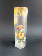 François-Théodore Legras - Vaas - Geraniumbloemen - Grote