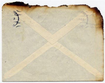 Zweden 1934 - Crash Mail – Stockholm-Malmö-luchtvaartramp –, Gestempeld