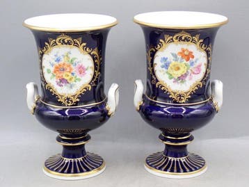 Meissen - Vaas (2) - Porselein