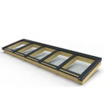 Zelfbouw lichtstraat 5 vak lessenaarsdak 4420x1100mm-Gelaagd, Verzenden, Nieuw