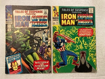 Tales of Suspense (1959) 6 comics in Range # 81 to 91 -, Nieuw