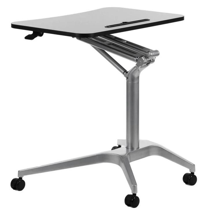 Zit-/Statafel | CRANE | Hout/Staal | Zwart Blad | Grijs, Articles professionnels, Horeca | Équipement de cuisine, Envoi