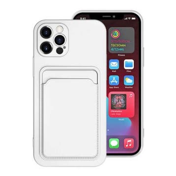 iPhone SE (2020) Kaarthouder Hoesje - Wallet Card Slot Cover, Verzenden, Nieuw