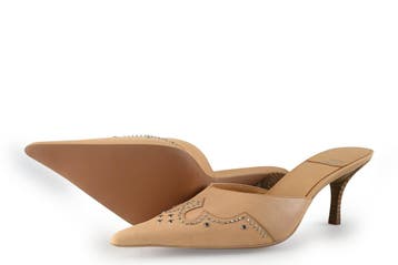 Jeffrey Campbell Muiltjes in maat 40 Beige, Verzenden