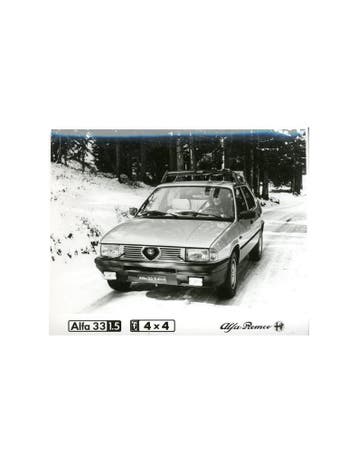 1984 ALFA ROMEO 33 1.5 4X4 PERSFOTO, Nieuw