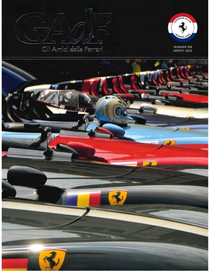 2022 FERRARI GLI AMICI DELLA MAGAZINE 158 NEDERLANDS, Livres, Autos | Brochures & Magazines, Enlèvement ou Envoi
