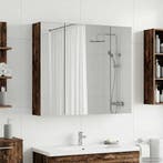 vidaXL Badkamerspiegelkast Oudhout 80 x 14.5 x 70 cm Bewerkt, Verzenden, Nieuw