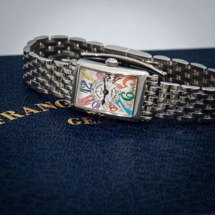 Franck Muller - Long Island - 802 QZ - Femme - 2010-2020, Handtassen en Accessoires, Horloges | Heren