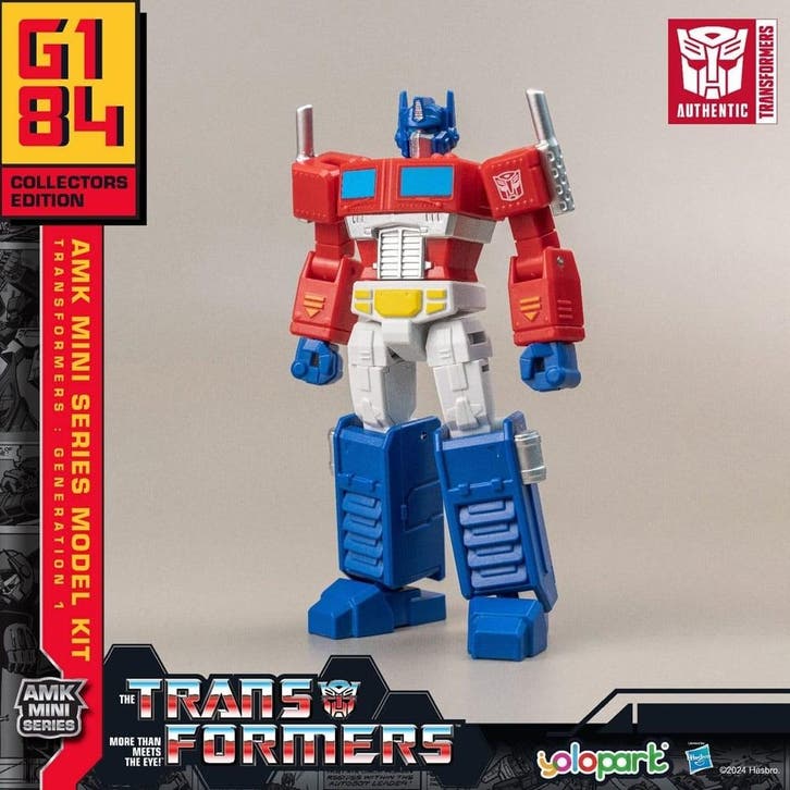 Transformers: Generation One Model Kit Action Figure Optimus, Collections, Cinéma & Télévision, Enlèvement ou Envoi