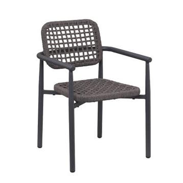 Nieuwe Terrasstoel Josh - Antraciet, Tuin en Terras, Ophalen