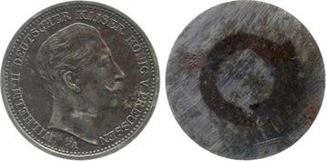 -- Duitsland 20 Mark Preussen Pruisen Kopfseite, Dickabsc..., Verzenden, België