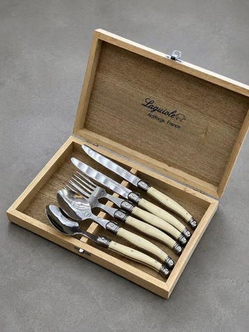 Laguiole - Ménagère (6) - Métal - ensemble de couverts