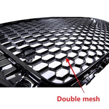 RS3 Look Frontgrill Glans zwart voor Audi A3 8V / S line S3, Ophalen of Verzenden