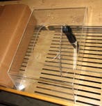 Broodvitrine bak 43,5cm met tang, nieuw, Nieuw in verpakking