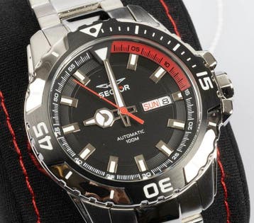 Sector - Legend - Manolo - Automatic - Black - 100 M - 43 mm, Nieuw