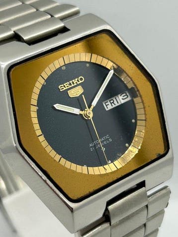Seiko - Seiko 5 Automatic Day-Date - Zonder minimumprijs -