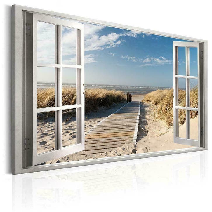 Canvas schilderij enkel 80 x 60 cm t/m 5 luik 240 x 112 cm, Maison & Meubles, Accessoires pour la Maison | Peintures, Dessins & Photos