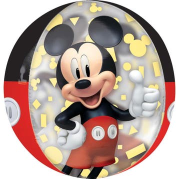 Mickey Mouse Helium Ballon Bal 40cm leeg, Verzenden