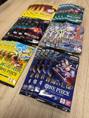 Bandai - 30 Booster pack - One Piece - OP06 OP07 OP08 OP14, Nieuw