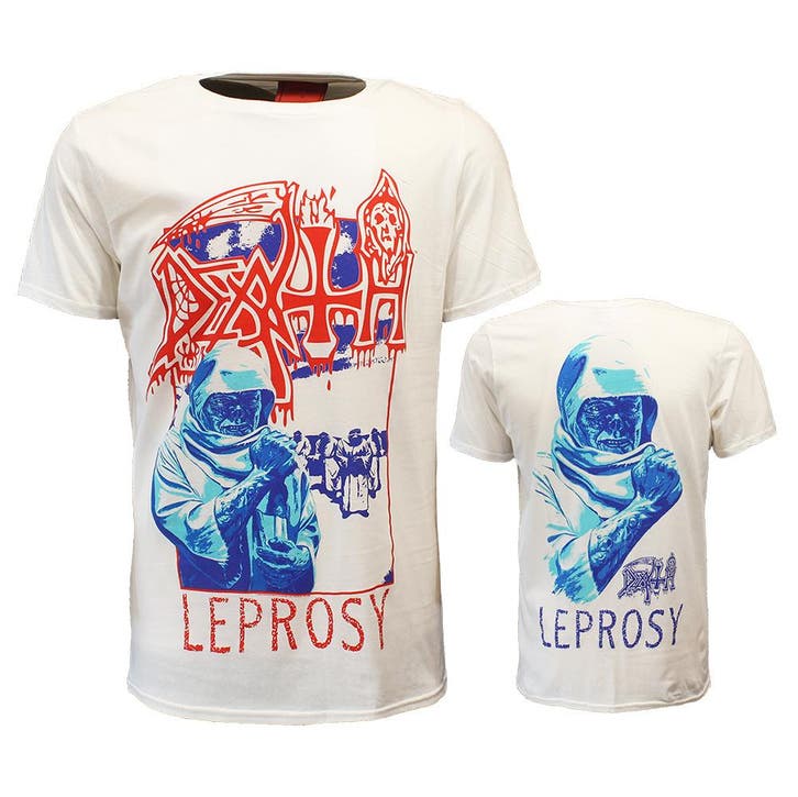 Death Leprosy Posterized T-Shirt - Officiële Merchandise, Vêtements | Hommes, T-shirts