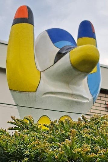 Jan Snoeck - Statue, Jantje - 2 m - Céramique, Glacis