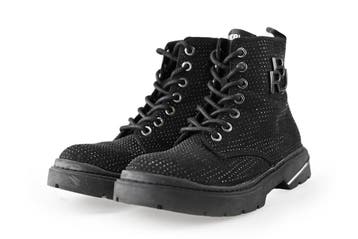 Replay Veterboots Meisjes in maat 35 Zwart, Jongen of Meisje, Schoenen, Zo goed als nieuw, Verzenden