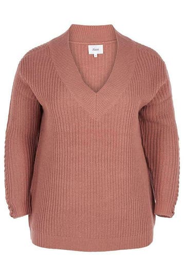 Trui Zizzi CAMA gebreid v-hals maat s, Kleding | Dames, Verzenden, Nieuw
