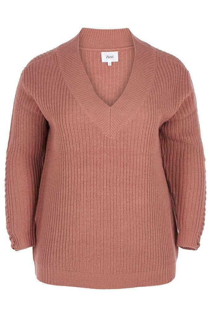 Trui Zizzi CAMA gebreid v-hals maat s, Vêtements | Femmes, Pulls & Gilets, Envoi