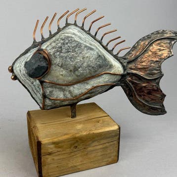 Jacek Drzymaa ( XX- XXI) - NO RESERVE- Big FISH -hand made