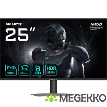 Gigabyte G25F2A 24.5  Full HD 240Hz IPS Gaming monitor, Computers en Software, Verzenden, Nieuw