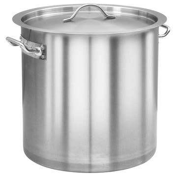 vidaXL Kookpan 35 L 36x36 cm roestvrij staal, Verzenden, Nieuw