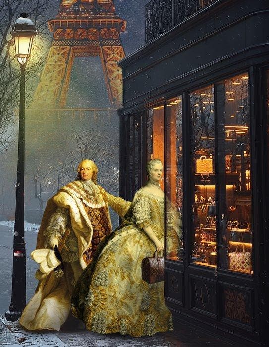 Teejo - Louis XV in Paris, Antiek en Kunst, Kunst | Designobjecten