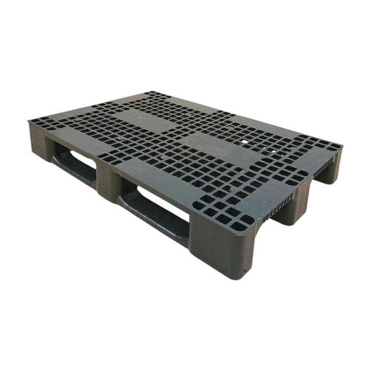 Kunststof pallet 1200x800x150 mm gedeeltelijk open dek 3, Articles professionnels, Machines & Construction | Chariots élévateurs & Transport interne