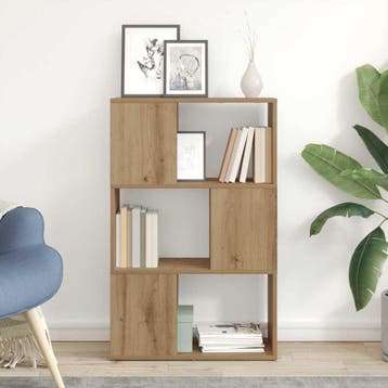 vidaXL Tv-meubelset 60 x 24 x 94,5 cm Bruin Bewerkt hout, Verzenden