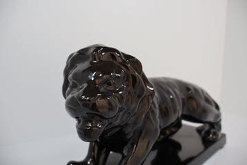 Saint Clement - Saviol - Beeld, Stappende leeuw - 26 cm -, Antiek en Kunst