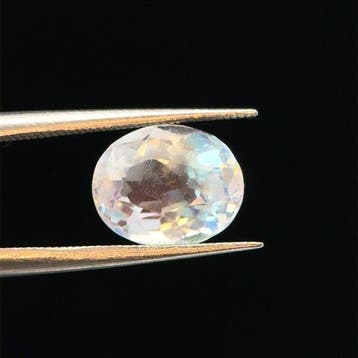 Zonder minimumprijs Wit Maansteen - 2.08 ct - International, Nieuw