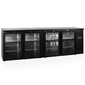 Barkoelkast | CBC | 630L | Zwart | +2°C/+10°C | Geforceerd, Verzenden, Nieuw in verpakking